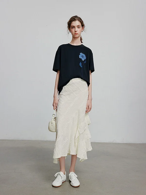TOYOUTH Women Skirt  Summer New Skirt 8520027