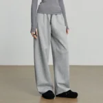 Trendy Women’s Splicing Grid Sweatpants for Ultimate Comfort - Image 3