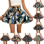 Bohemian High Waist Beach Shorts - Lightweight & Stylish Fit - Image 3