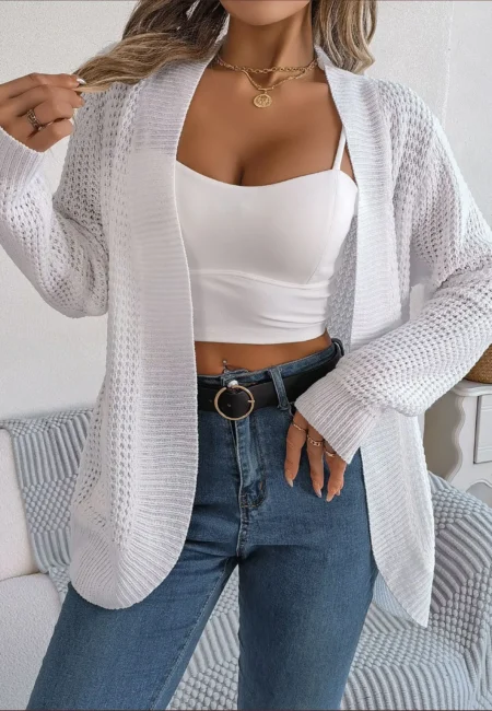 Vigo Casey Lantern Sleeve Cardigan - Cozy Autumn Layers