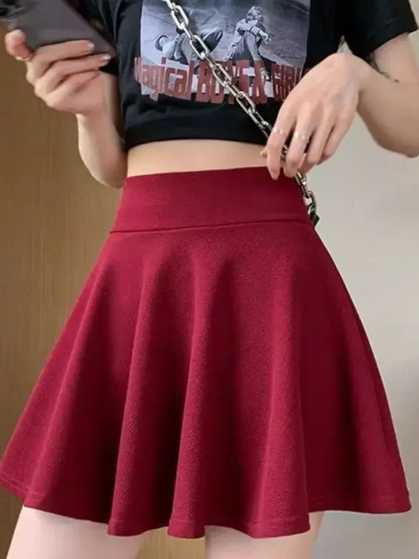 Fashion  Mini Skirt Summer Women Skirts High Waist Pleated Skirt For Girl Tennis Skirts  Lady All-match Clothing