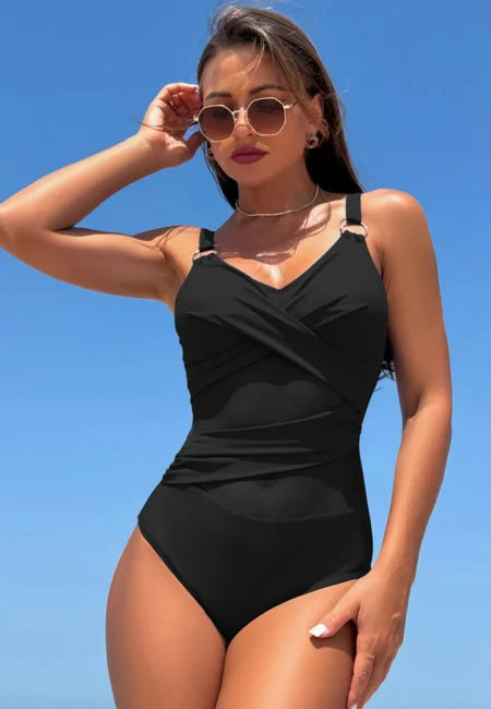 Elegant Mesh One-Piece Swimsuit for Every Body Type