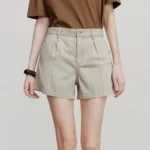 TOYOUTH Women’s Mid Waist Hot Pants for Stylish Summer Vibes