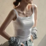 Versatile Summer Suspender Vest: Perfect Sleeveless Sports Bra - Image 2