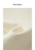 Chic Beige Wide Leg Pants for Women - Eco-Friendly Comfort - Image 6