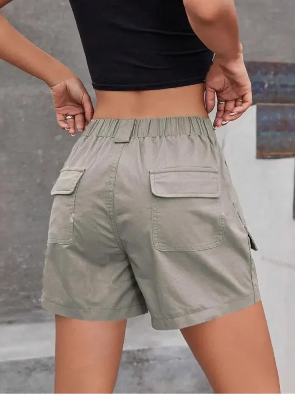 Chic Women's Cargo Bermuda Shorts for Summer Adventures