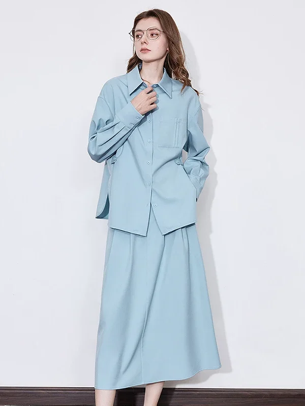 Chic Women's Two-Piece Workwear Set: Stylish OL Outfit