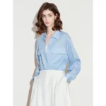 Stylish TOYOUTH Women's Spring Blouse - Effortless Chic - Image 2