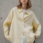 Chic Women's Vintage Linen Long Sleeve Blouse with Embroidery - Image 2