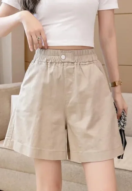Breezy Cotton Bermuda Shorts for Women - Summer Comfort Fit