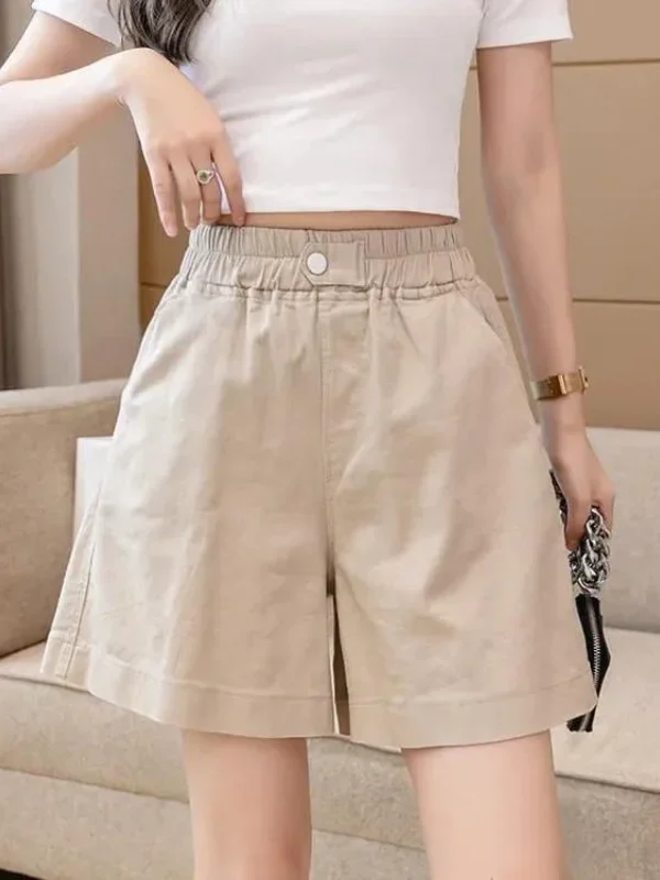 Breezy Cotton Bermuda Shorts for Women - Summer Comfort Fit
