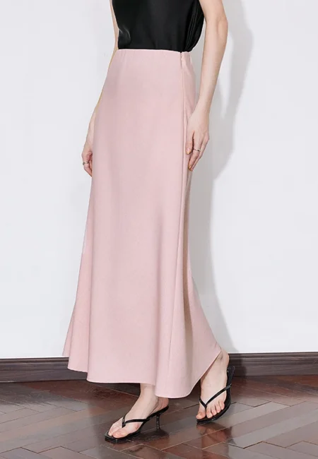 Elegant A-Line Skirt for Women - Spring French Style Fashion