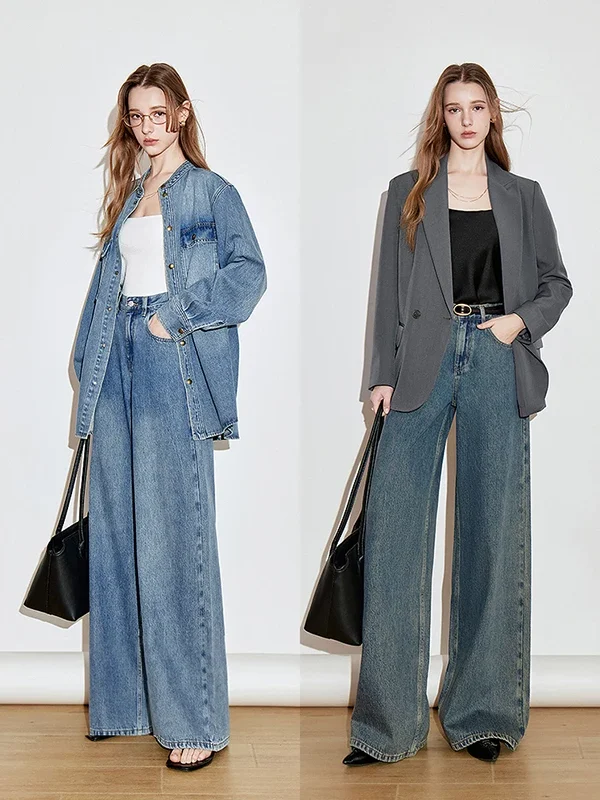 Chic Vintage-Style Blue Dress for Effortless Elegance