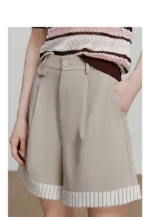 Effortless Elegance: Striped Wide-Leg Shorts for Summer Style - Image 6