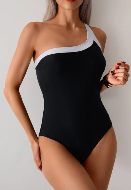 Premium Wire-Free One Piece Swimsuit - Flattering Mid-Waist