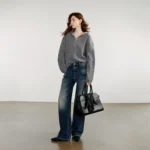 Cozy Women's Hooded Knitted Pullover for Casual Style - Image 4