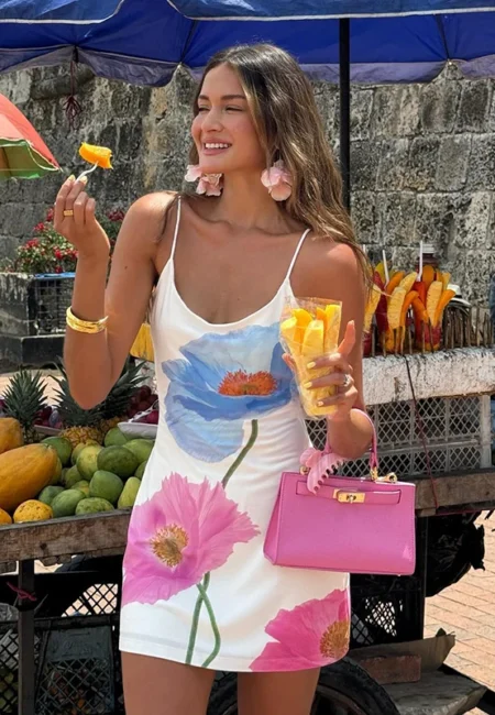 Stunning White Mini Dress with Spaghetti Straps - Perfect Summer Style