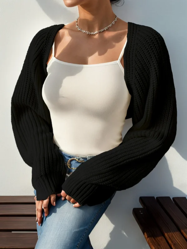 Cozy V-Neck Knit Cardigan - Perfect Autumn Layering Essential