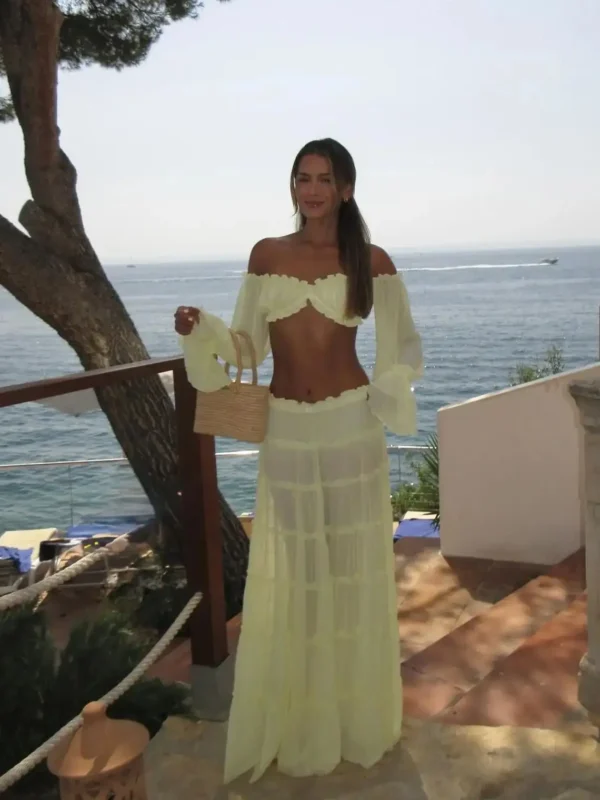 Chic 3-Piece Designer Bikini Set with Stylish Cover-Up