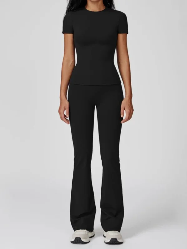 Premium Nylon Yoga Set - Breathable Quick-Dry Activewear