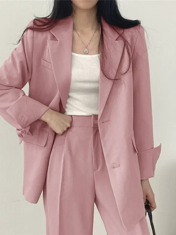 Casual Women's Suit Jacket  New Spring Autumn Korean Design Sensation Khaki Small Western Wear Ensemble Female
