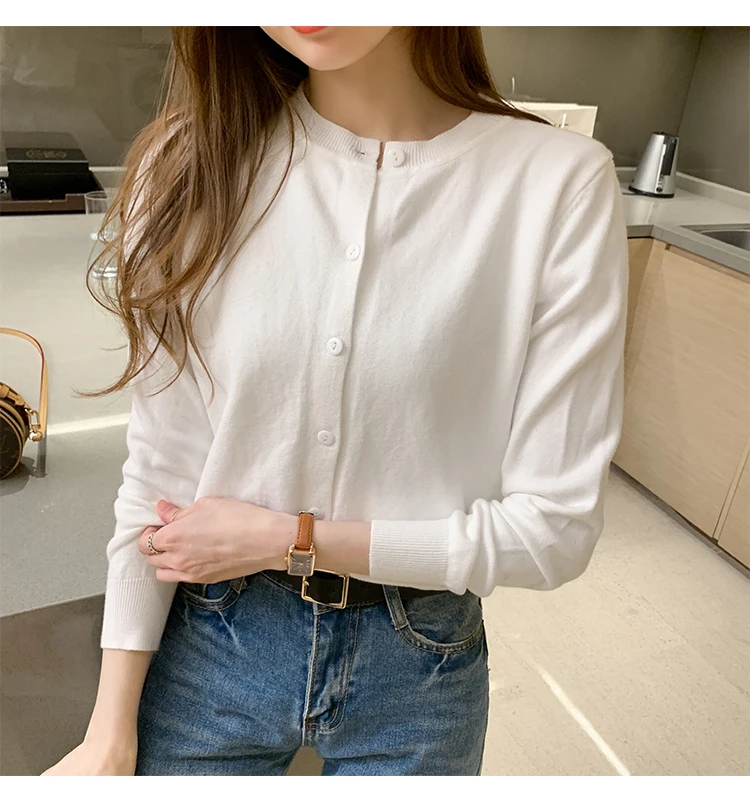 Kf-Sb3A33E870Cec42378Eaa78Bf190Dd4E52 Luxurious Aossviao Women’s Knitted Cardigan For Elegant Fall