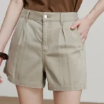 TOYOUTH Women’s Mid Waist Hot Pants for Stylish Summer Vibes - Image 3