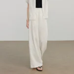 Chic Women’s Wide Leg Summer Pants for Effortless Style - Image 8
