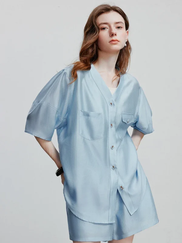 Stylish TOYOUTH Women's Summer Two-Piece Suit Set