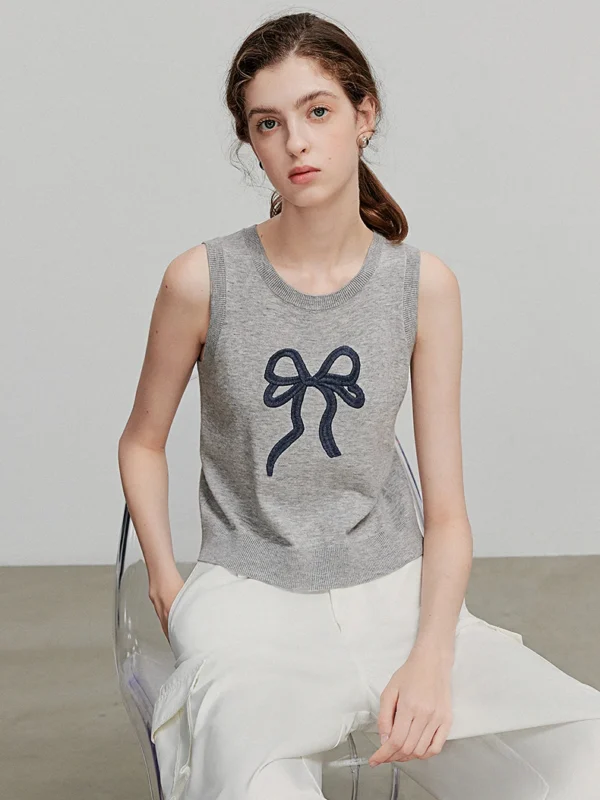 Moopsi 35 Stylish Women’s Knitted Sleeveless Tank Top For Summer Fun