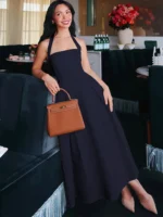 Elegant Off-Shoulder Maxi Dress for Summer Parties - Image 6