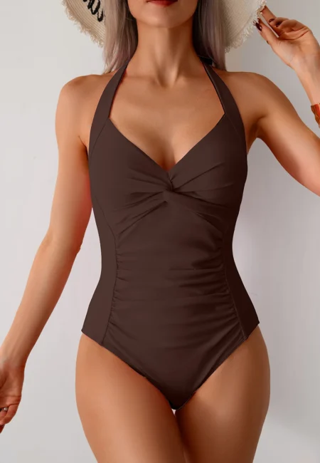 Elegant One-Piece Women's Swimsuit for Every Body Shape