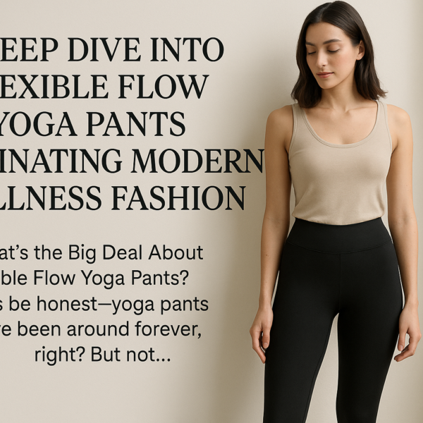 A Deep Dive Into Flexible Flow Yoga Pants Dominating Modern Wellness Fashion