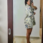 Floral Beach Cardigan Set - Women's Summer Two Piece Outfit photo review