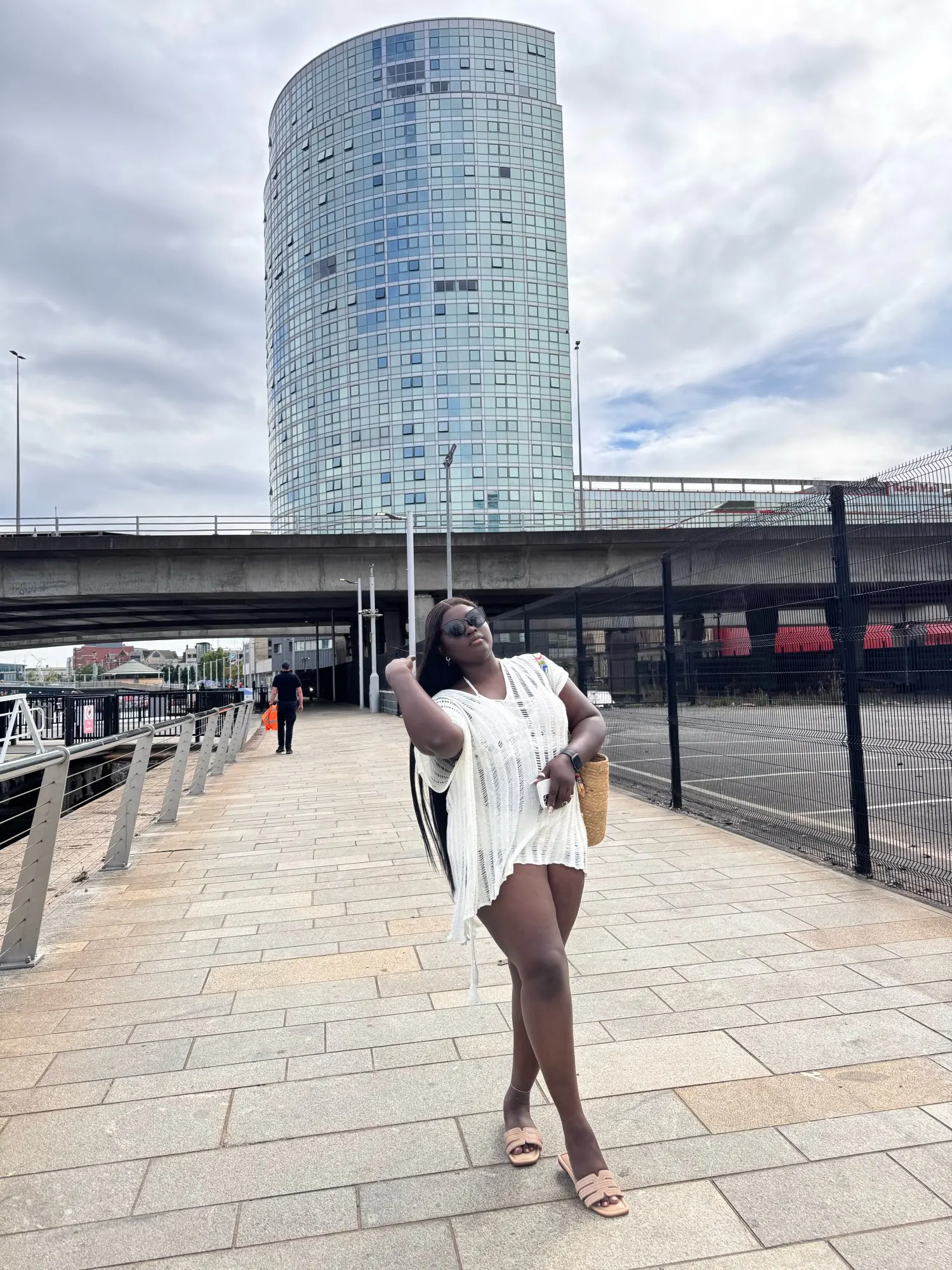 Delicate Open Knit Beach Cover-Up – Breezy Summer Swimwear photo review