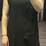 Graceful White Beach Tunic Dress with UV Sun Shield Tatting photo review