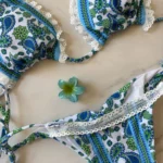 Wire-Free Block Bikini: Brazilian Cut Comfort & Bold Colors photo review