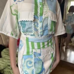 Graceful Ruffle Top & Mini Skirt Set – Beige Summer Holiday Outfit photo review