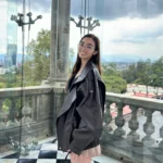 Luxe Brown Oversized Faux Leather Jacket - Bold Style Statement photo review