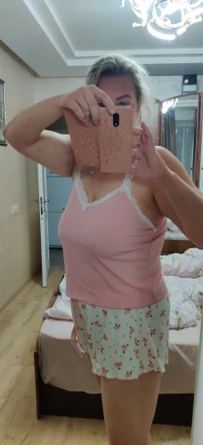 Lace-Trimmed Two-Piece Camisole & Shorts Sleep Set photo review