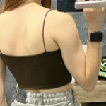 Trendy Women's Sleeveless Cotton Crop Top for Summer Vibes photo review