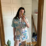 Graceful Ruffle Top & Mini Skirt Set – Beige Summer Holiday Outfit photo review