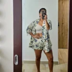 Floral Beach Cardigan Set - Women's Summer Two Piece Outfit photo review