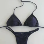 Glamorous Black Diamond Bikini Set for Confident Beach Days photo review