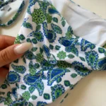Wire-Free Block Bikini: Brazilian Cut Comfort & Bold Colors photo review