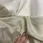 Petite Linen Lyocell Crochet Set - Tailored Comfort photo review