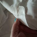 Graceful White Beach Tunic Dress with UV Sun Shield Tatting photo review