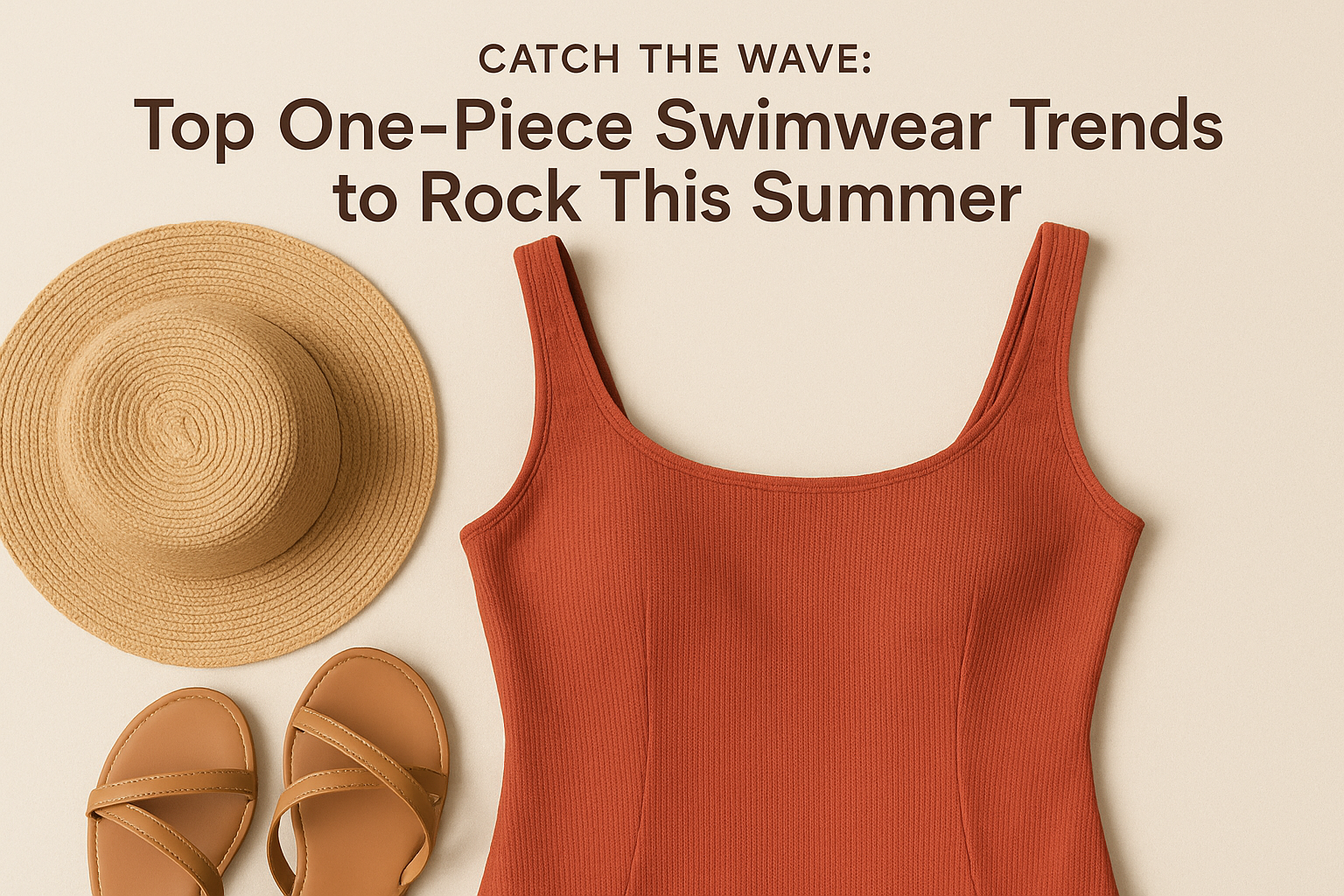 Catch the Wave: Top One-Piece Swimwear Trends to Rock This Summer