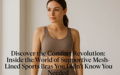Discover the Comfort Revolution: Inside the World of Supportive Mesh-Lined Sports Bras You Didn’t Know You Needed