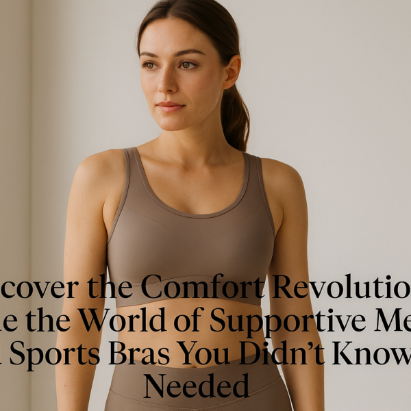 Discover the Comfort Revolution: Inside the World of Supportive Mesh-Lined Sports Bras You Didn’t Know You Needed